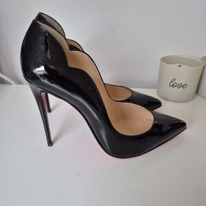 Christian Louboutin Black Patent Heels